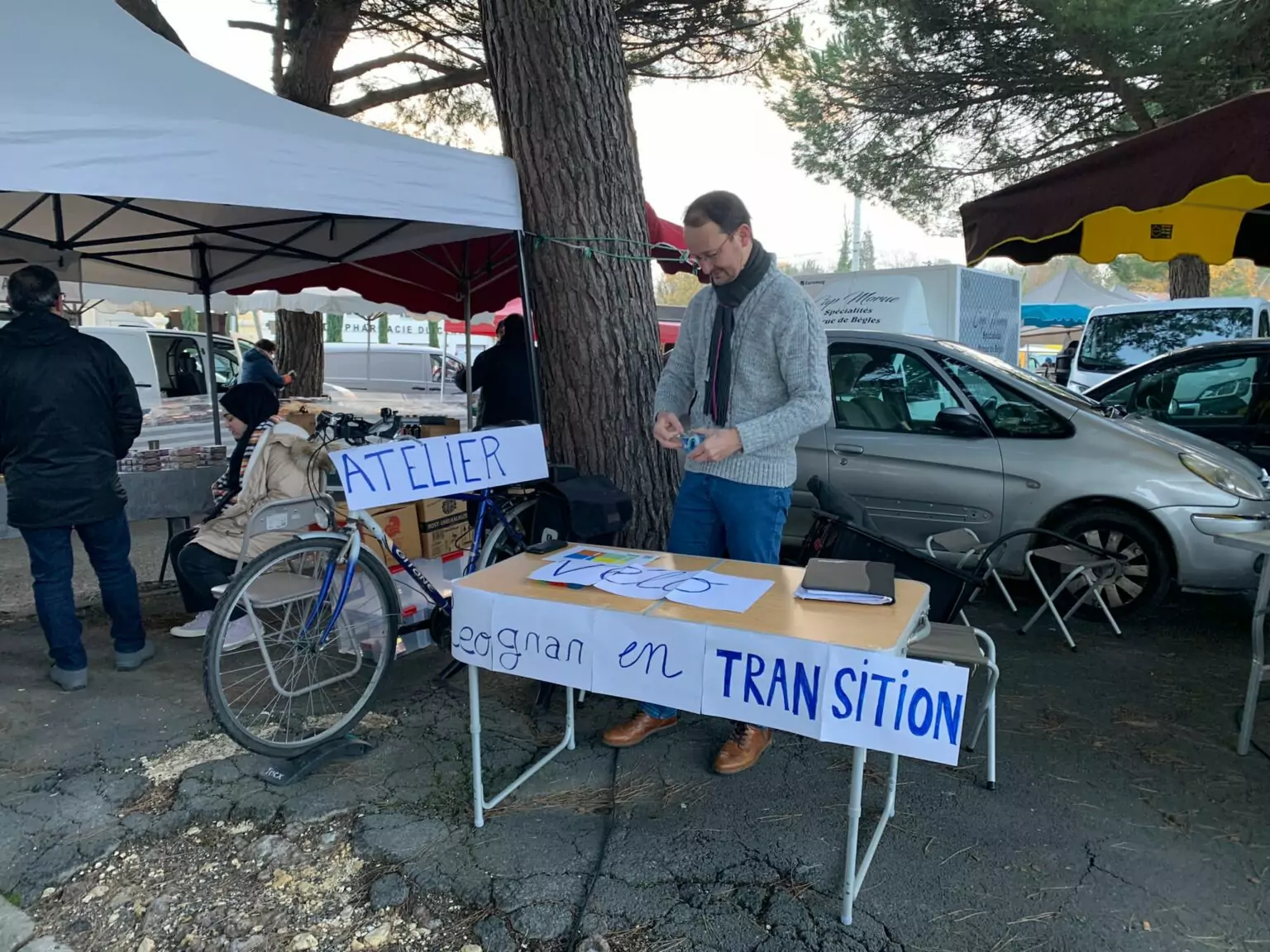 stand marché de léognan